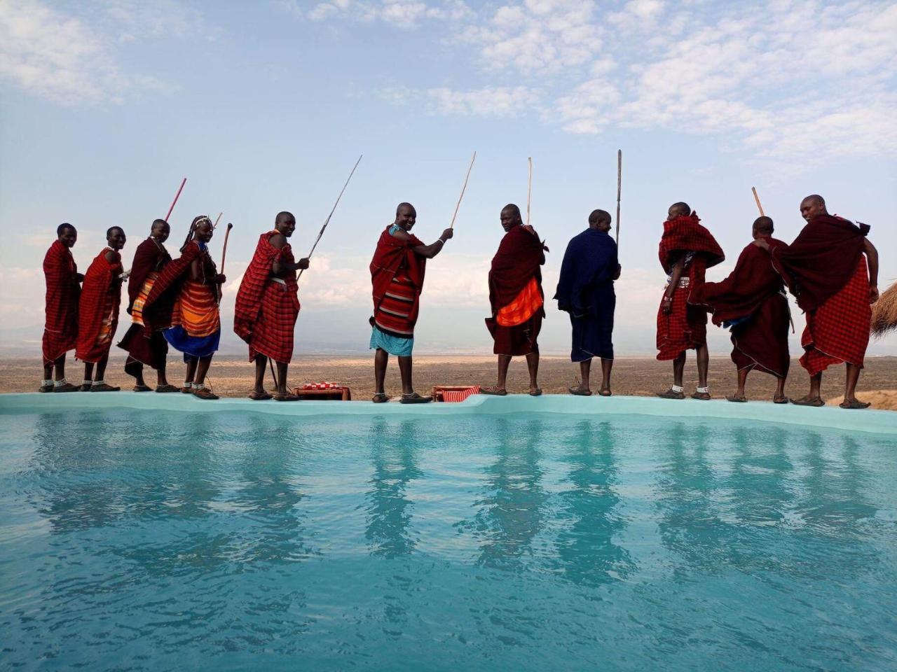 Osiligilai Maasai Lodge Sanya Juu Ngoại thất bức ảnh